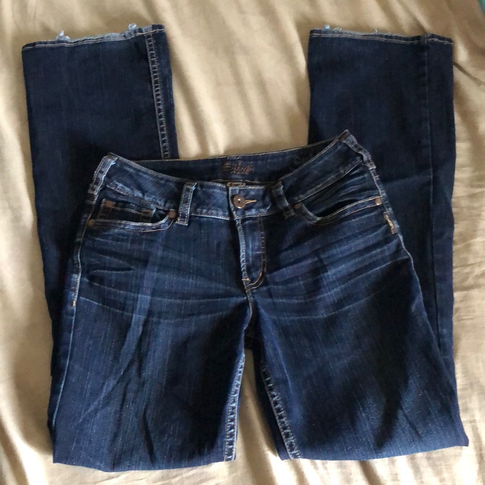 Silver womens jeans